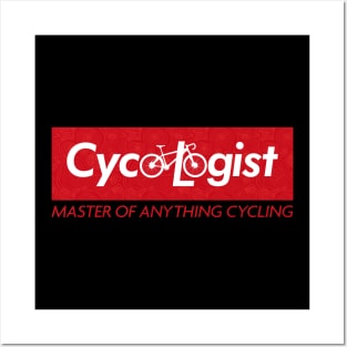 Cycologist - Master of Anything Cycling v5 Posters and Art